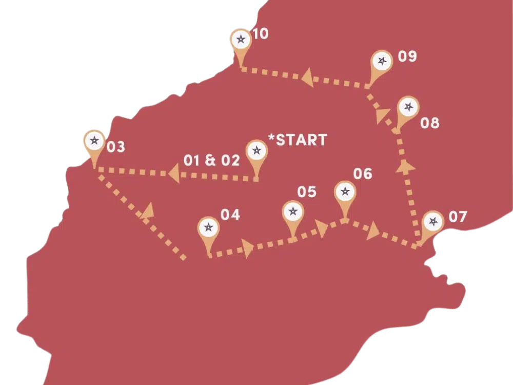 Morocco Circuit Map