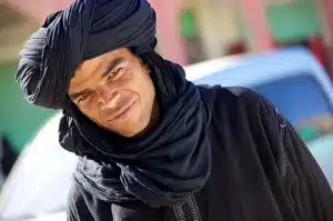A portrait picture of our local Moroccan guide Said whom you'll meet on tours by Open Doors Morocco