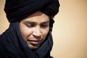 A portrait picture of our local Moroccan guide Habib whom you'll meet on tours by Open Doors Morocco