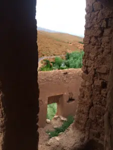 through the kasbah door