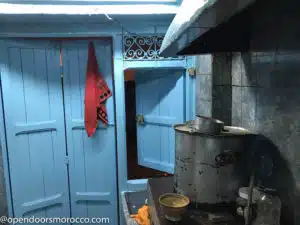 Inside Bissara Restaurant