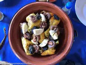 Sweet Tagine with eggs