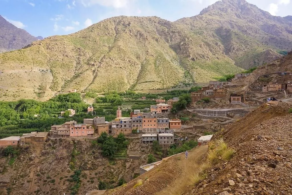 A Berber village in the High Atlas Mountains, where the Amazigh New Year or Yennayer is celebrated on January 12.