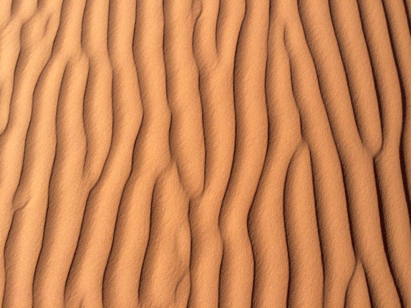 Artistry of the Sahara - Shapes in Sand